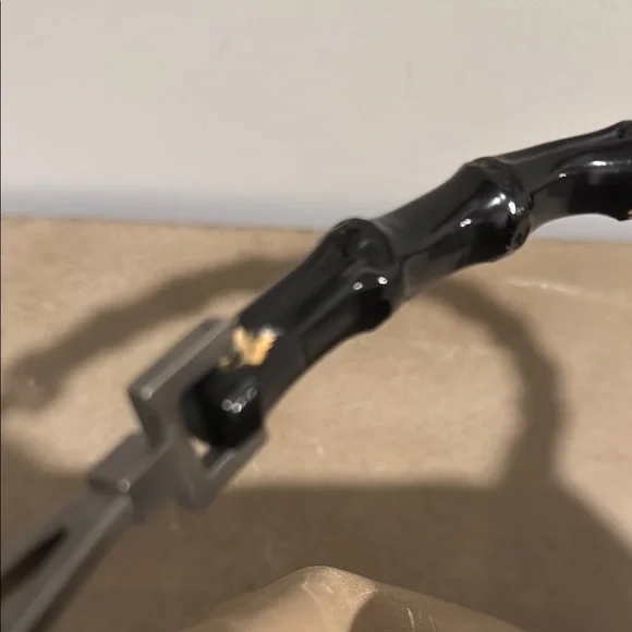 ⭐️SOLD⭐️ Gucci Diana Bamboo Greige Leather Bag - Picture 10 of 10